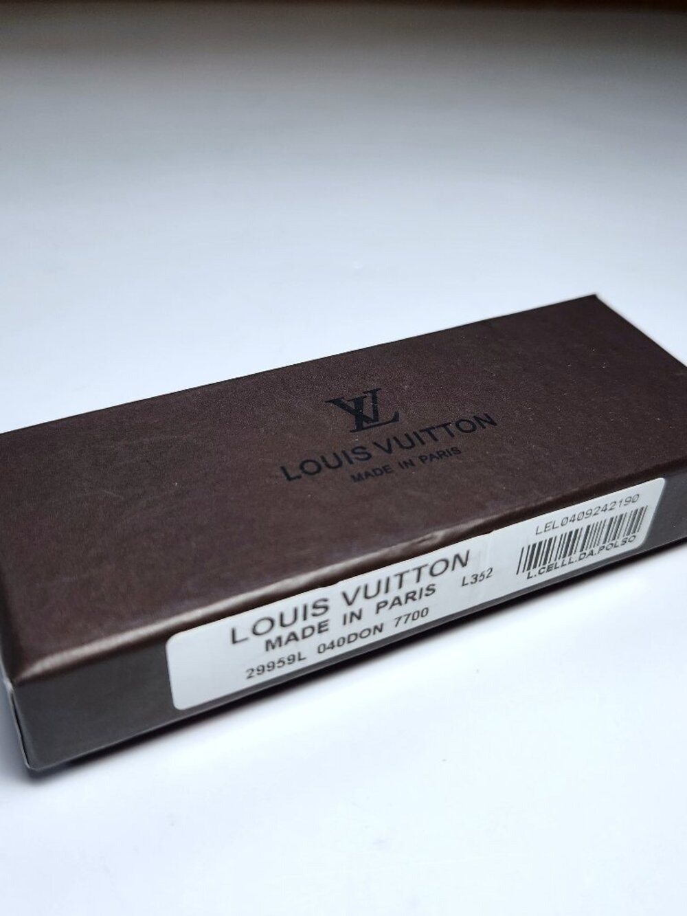 Vintage Louis Vuitton Pen Gift Box Small Brown Drawer Writing Instrument Case G1